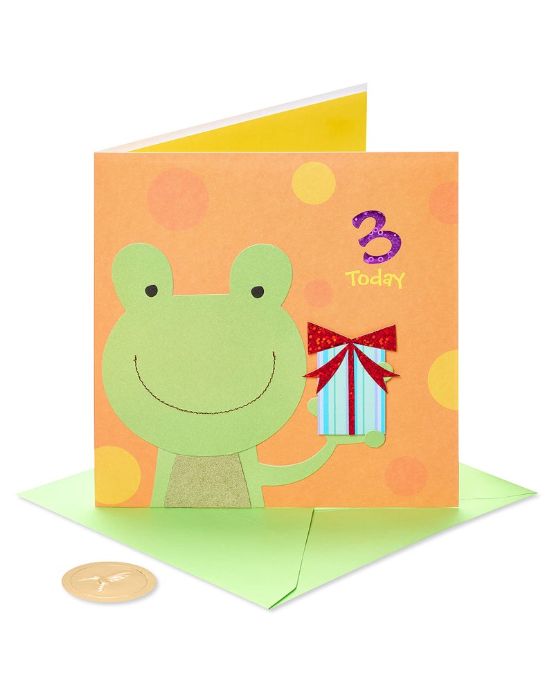Papyrus 3rd Birthday Card (Hoppiest Birthday Ever) - Image 4